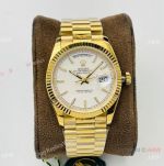 VR Factory V2 Rolex Day-date Swiss 3255 Watch White Presidential 40mm